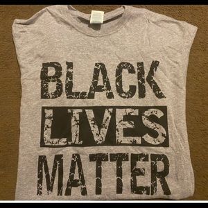 BLM T Shirt (Gray/Black)
